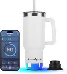 HidrateSpark Kubek inteligentny HidrateSpark PRO 2 Tumbler 887 ml White