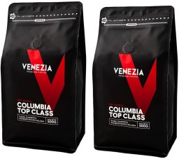 Kawa ziarnista Venezia Coffee Kawa Ziarnista Venezia COLUMBIA TOP CLASS 2x500g