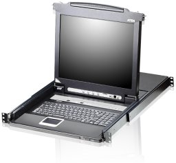 ATEN CL5708N przełącznik KVM Możliwości montowania w stelażu Czarny