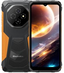 Blackview FORT 1 16,7 cm (6.56") Dual SIM Android 15 4 GB 128 GB 10000 mAh Czarny, Pomarańczowy