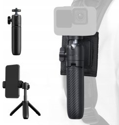 Mini Statyw Kijek Selfie Uchwyt Na Plecak 1/4"" Aparat Telefon / Ulanzi / Mt88