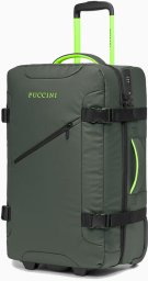 Średnia walizka PUCCINI COLORADO EM50248B 5D Zielona