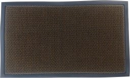 Domoletti DOORMAT POLY/RUBBER 3D ORANGE H1X40X60CM