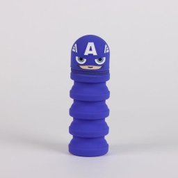 Piórnik gumowy rozkładany Kapitan Ameryka