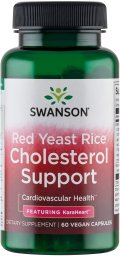 Swanson SWANSON Red Yeast Rice Cholesterol Support 60vcap one size