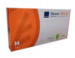 Examination glove, ABENA Classic Sensitive, L, purple, nitrile, powder-free - (100 pcs.)