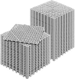 Antypoślizgowe Maty Drenażowe 50 Szt Szare