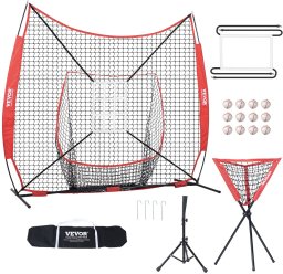 Vevor Siatka treningowa 2,1 m x 2,4 m do baseballu i softballu