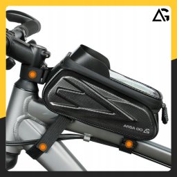 DUŻA SAKWA NA ROWER TORBA UCHWYT CASE ETUI NA TELEFON POKROWIEC DOTYKOWA