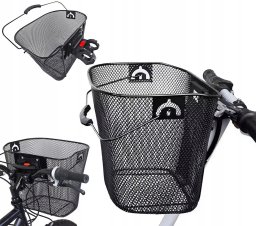 Kosz rowerowy przedni Profi_Art 6001894 czarny