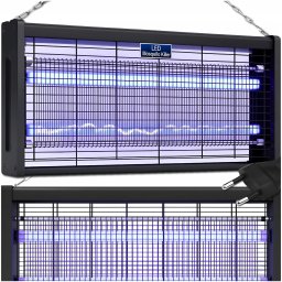 LAMPA OWADOBÓJCZA UV NA OWADY KOMARY ĆMY MOLE DUŻA SKUTECZNA MOCNA 60W