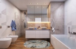 MATA ŁAZIENKOWA SZYBKOSCHNĄCA CHŁONNA DYWANIK40x60