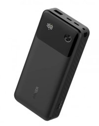 Išorinė baterija - Anker A1384 20000 mAh 30W PD USB-A USB-C Juoda