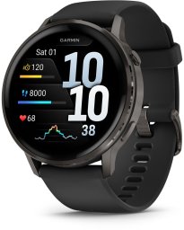 Garmin Venu 4 Smartwatch 45mm schwarz/schiefergrau