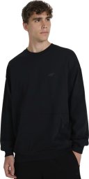 Bluza męska 4F M1924 głęboka czerń 4FWAW25TSWSM1924 20S S