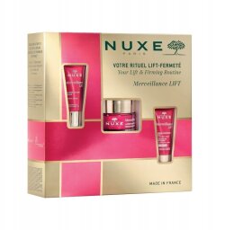 Firmness Routine Set Nuxe: Merveillance Lift, Vegan, Firming, Day, Cream, For Face, 50 ml + Merveillance Lift, Vegan, Lifting, Eye Cream, 15 ml + Merveillance Lift, Vegan, Lifting, Night, Cream, For Face, 15 ml For Women