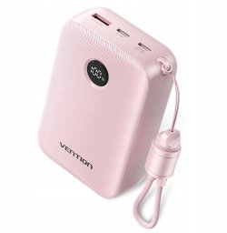Powerbank Vention 20000mAh Różowy 
