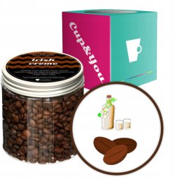 Kawa aromatyzowana ziarnista o smaku IRISH CREME ARABICA PREMIUM 200g na prezent upominek dla kobiety mężczyzny faceta mamy taty żony męża