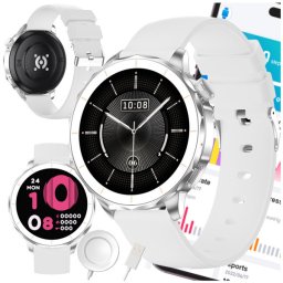 SMARTWATCH ZEGAREK WATCH MENU PL DAMSKI MĘSKI ROZMOWY SPORT POLSKIE PULS HD X2MINI
