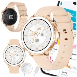 SMARTWATCH ZEGAREK WATCH MENU PL DAMSKI MĘSKI ROZMOWY SPORT POLSKIE PULS HD X2MINI