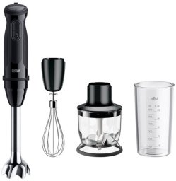 Blender Braun Braun MultiQuick 5 MQ 50202 M, Immersion blender, 0.6 L, 1.2 m, 1000 W, Black
