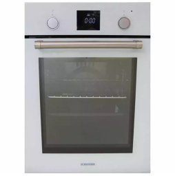 Piekarnik Schlosser 50 L biały/srebrny - Wbudowany elektryczny piekarnik OE459DTW (4779030323835)