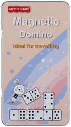 Mega Creative GRA DOMINO MAGNET 10X18 MC ETUI MET 60/120