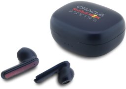 Red Bull Bluetooth ENC Printed Logo Navy Blue TWS Headphones