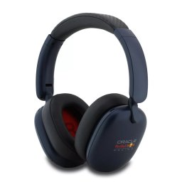 Red Bull Bluetooth Over-Ear Headphones Printed Logo Navy Blue