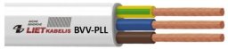 Dymo Instaliacinis kabelis LIETKABELIS Ydy P 300/500V 3*1,5, (BVV-P) ploksc. monol.(rul 10m)
