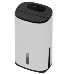 MEACO Dry Arete Two 20L Compressor Dehumidifier and Air Purifier, White/Black