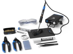 Fixhub Power Series Löt-Werkzeugset(schwarz/blau, 100 Watt, USB-C, Powerstation)