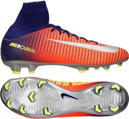  Nike Buty piłkarskie Jr Mercurial Superfly V FG pomarańczowo-granatowe r. 36 (831943 409)