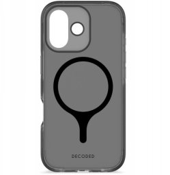 Decoded DropTec Transparent Backcover - obudowa ochronna do iPhone 17 kompatybilna z MagSafe (frosted black)