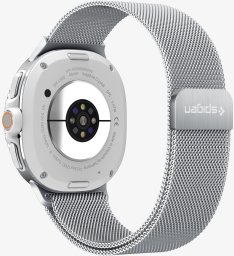 Spigen Spigen Metal Fit, silver - Samsung Samsung Galaxy Watch 8 (40/44/46mm)