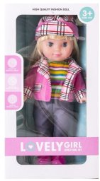 Lalka Lovely w kolorowym ubranku