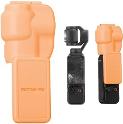 POKROWIEC ETUI OCHRONNE  OSŁONA CHRONIĄCA GIMBALA I EKRAN DO DJI OSMO POCKET 3 (POMARAŃCZOWA)