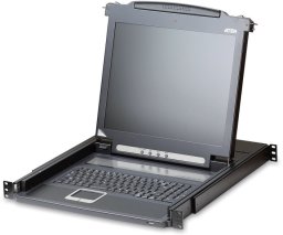 Konsola KVM Aten Konsola KVM ATEN CL1000M, LCD 43 cm, VGA, PS/2, układ brytyjski