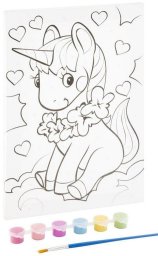 CCG malow.po numer.jednorożec+farbki 150065 86958