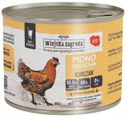Wiejska Zagroda Monobiałkowa z kurczakiem 200g