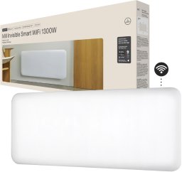 Mill Invisible Smart WiFi Heater  PA1300WIFI4  Panel Heater  1300 W  Suitable for rooms up to 15-19 m  White  IPX4