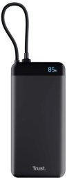 Powerbank Trust Fiera 20000mAh Czarny 