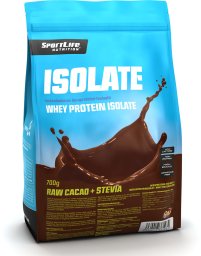 SportLife Isolate Raakakaakao -heraproteiini, 700 g