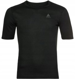 Koszulka męska Odlo BL TOP crew neck s/s ACTIVE WARM ECO roz. M Czarna
