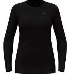 Koszulka damska Odlo BL TOP crew neck l/s MERINO 260 roz. M Czarna
