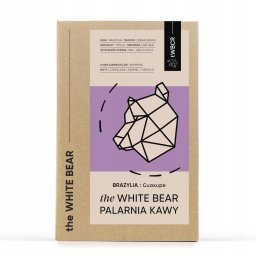 Kawa ziarnista The White Bear Brazylia Guaxupe A 1kg