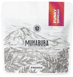 Kawa ziarnista Muhabura Kawa ziarnista RWANDA MUHABURA FUNKY ANAEROBIC ESPRESSO 400g