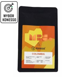 Kawa ziarnista MRC. Kawa ziarnista MRC & Konesso Kolumbia Excelso 250g
