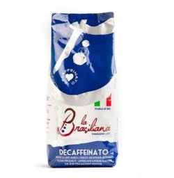 Kawa ziarnista La Brasiliana Decaffeinato 1kg