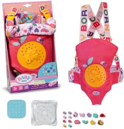 ZAPF Creation BABY born Pinplay Baby Carrier, Doll Accessories